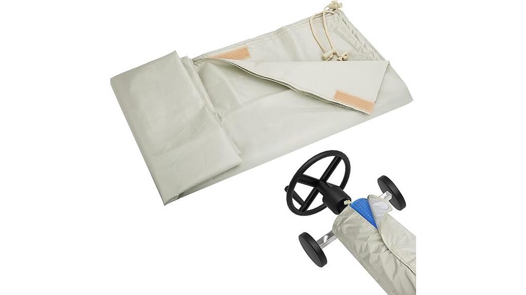 pool solar reel cover