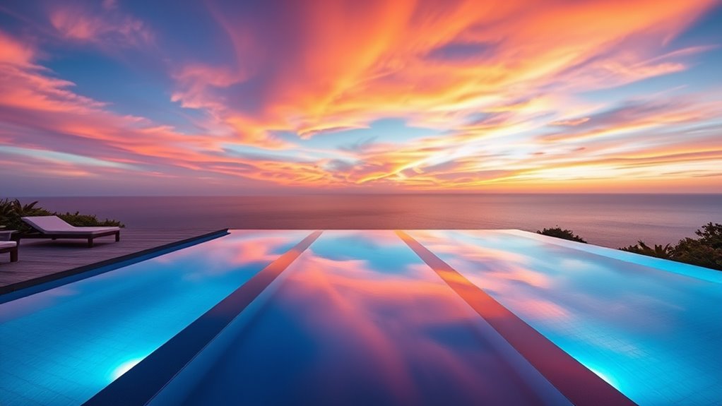 pool style size features