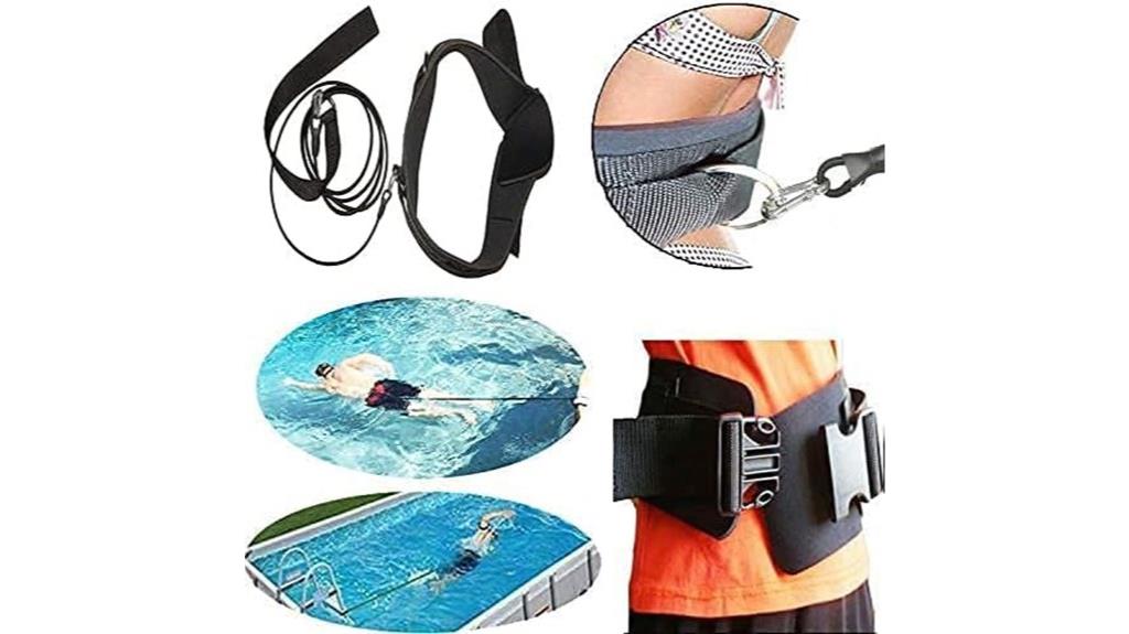 pool swim training leash