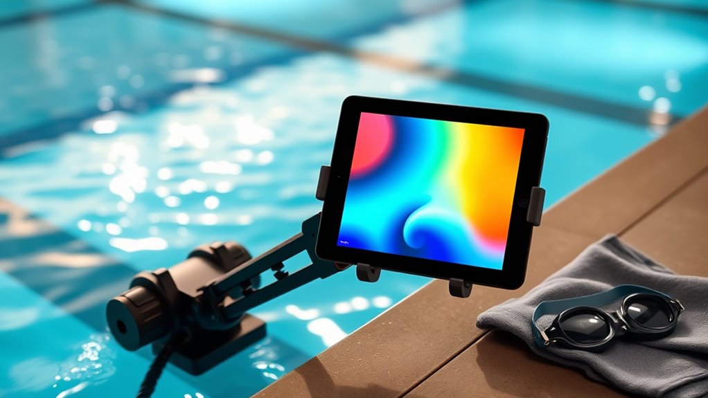 pool tablet mount considerations