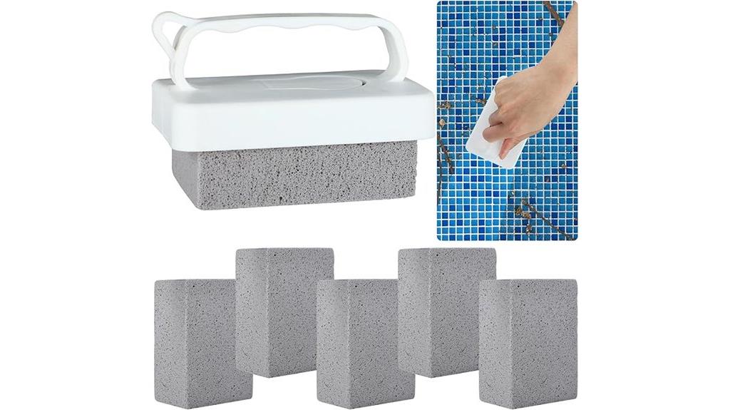 pool tile cleaning stones