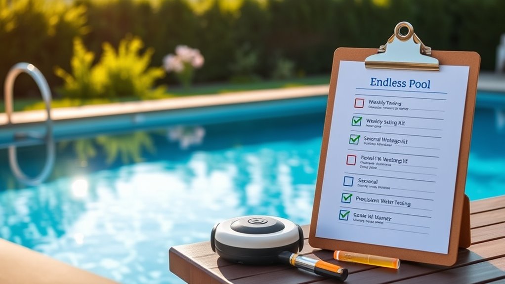 pool upkeep schedules