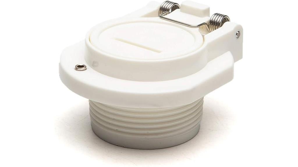 pool vacuum wall fitting