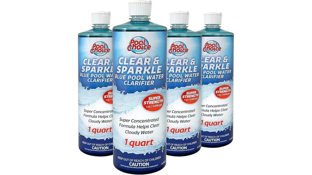 pool water clarifier pack