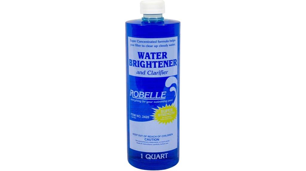 pool water clarifier quart
