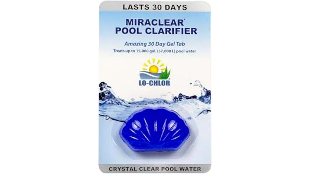 pool water clarity enhancer