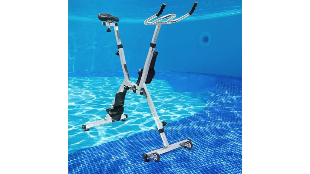poolside aquatic exercise bike