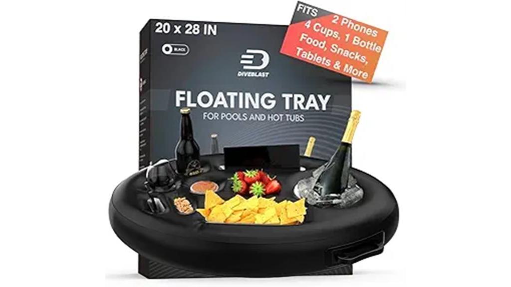 poolside floating beverage holder