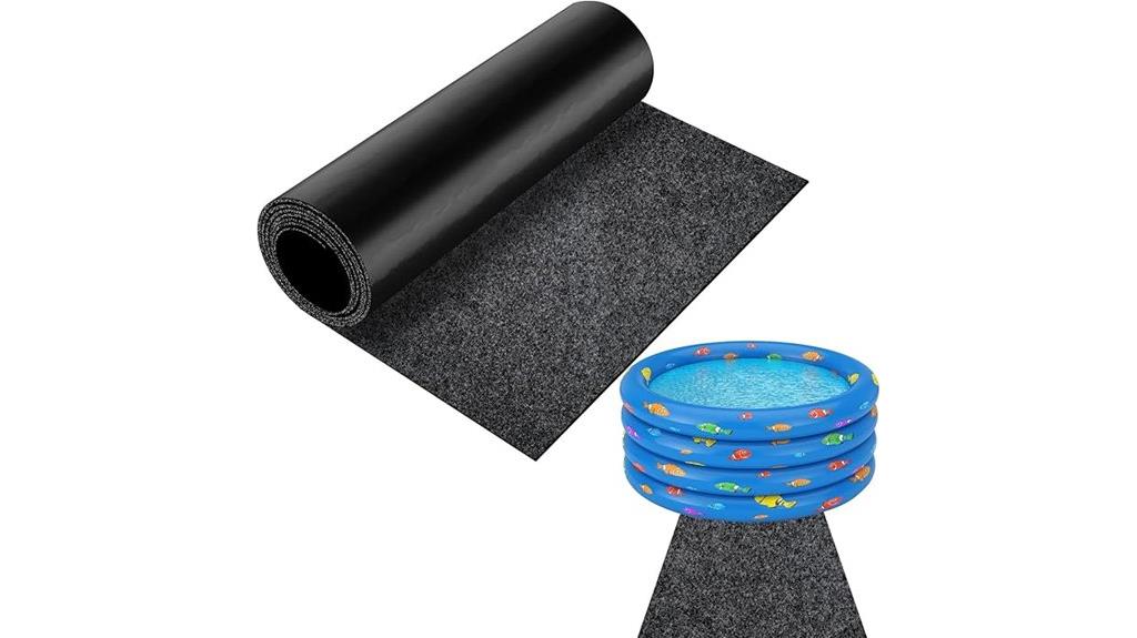 poolside water absorbent mats