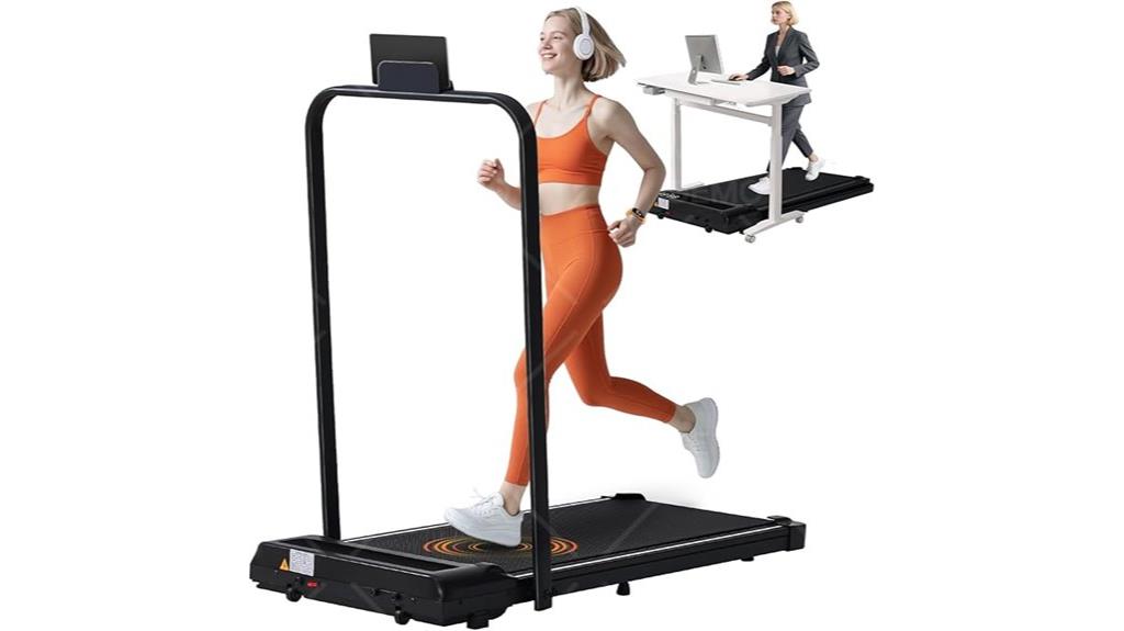 portable folding treadmill