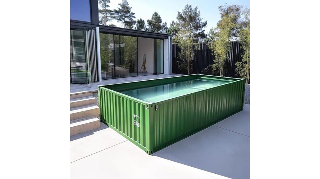 portable steel frame pool