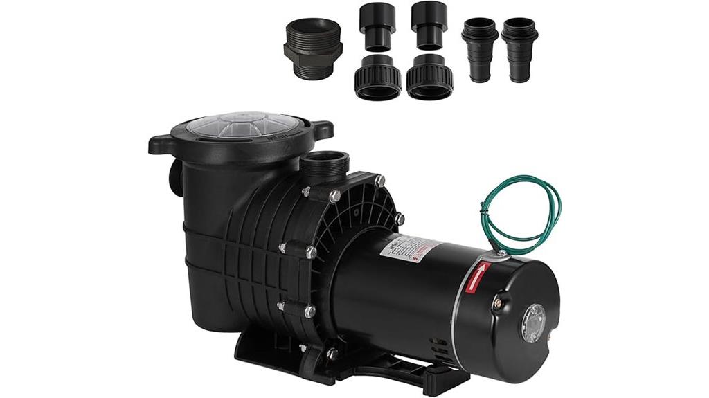 powerful above ground pool pump