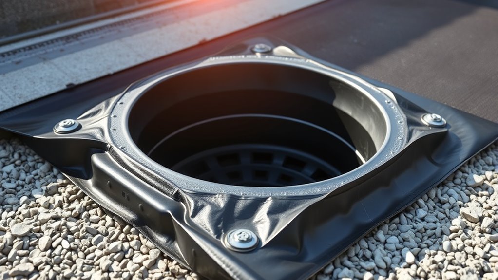 proper drain sealant application