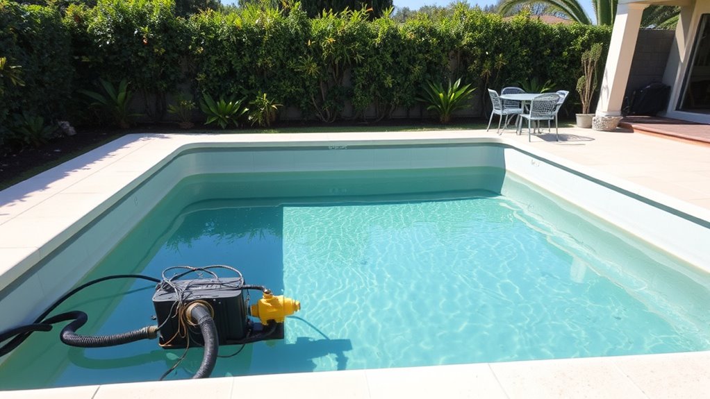 proper pool circulation and maintenance