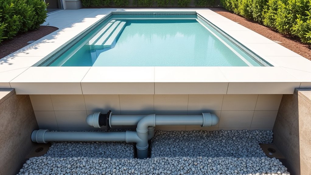 proper pool drainage maintenance