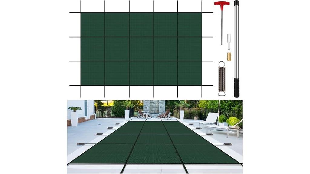 rectangle pool cover safety