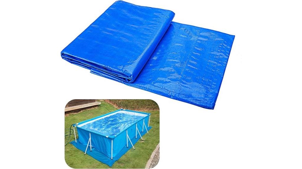 rectangular pool ground cloth