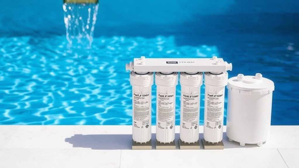 regular filter replacement and water testing