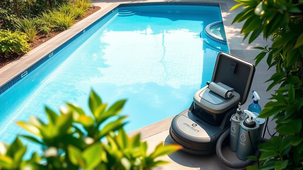 regular pool maintenance practices