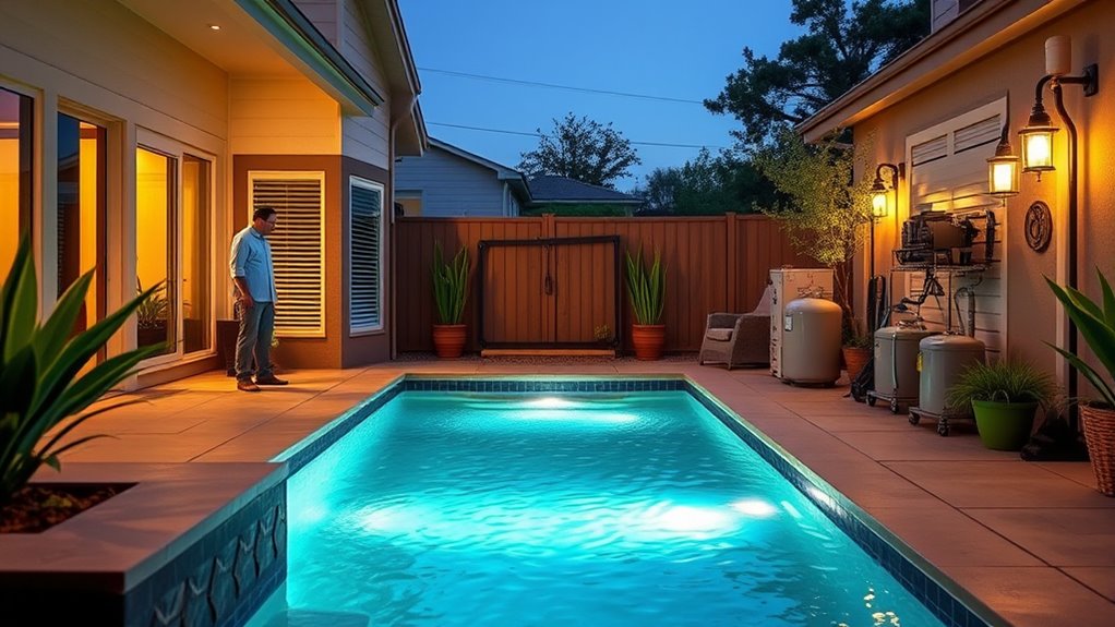 regular pool system maintenance
