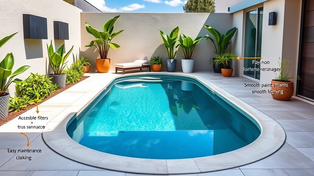 regular small pool maintenance