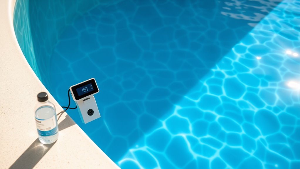 regularly test and adjust water