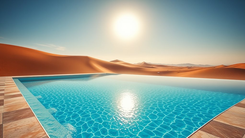 resilient eco friendly pool materials
