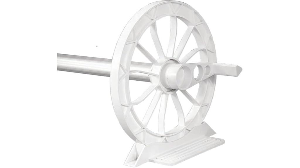 resin solar pool reel