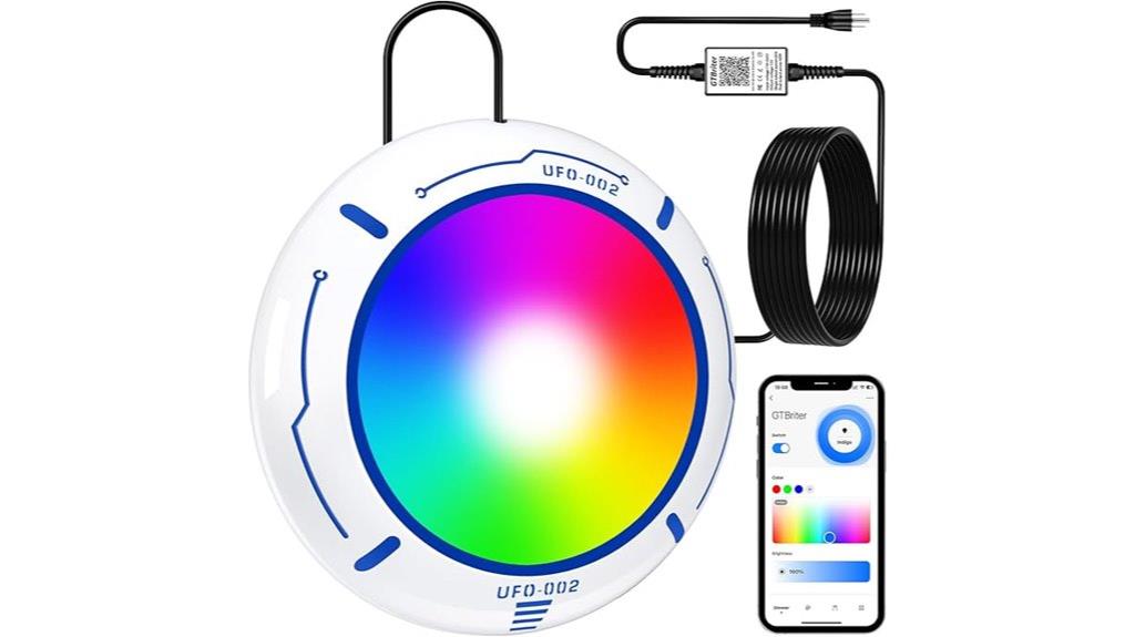 rgb led pool lights