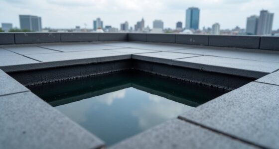 rooftop basin waterproofing details