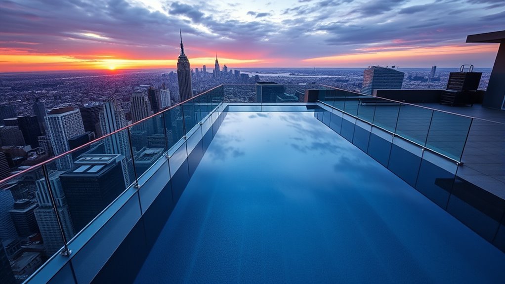rooftop pool structural challenges