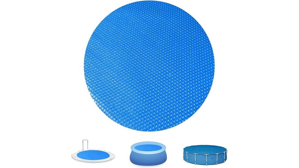 round pool solar cover
