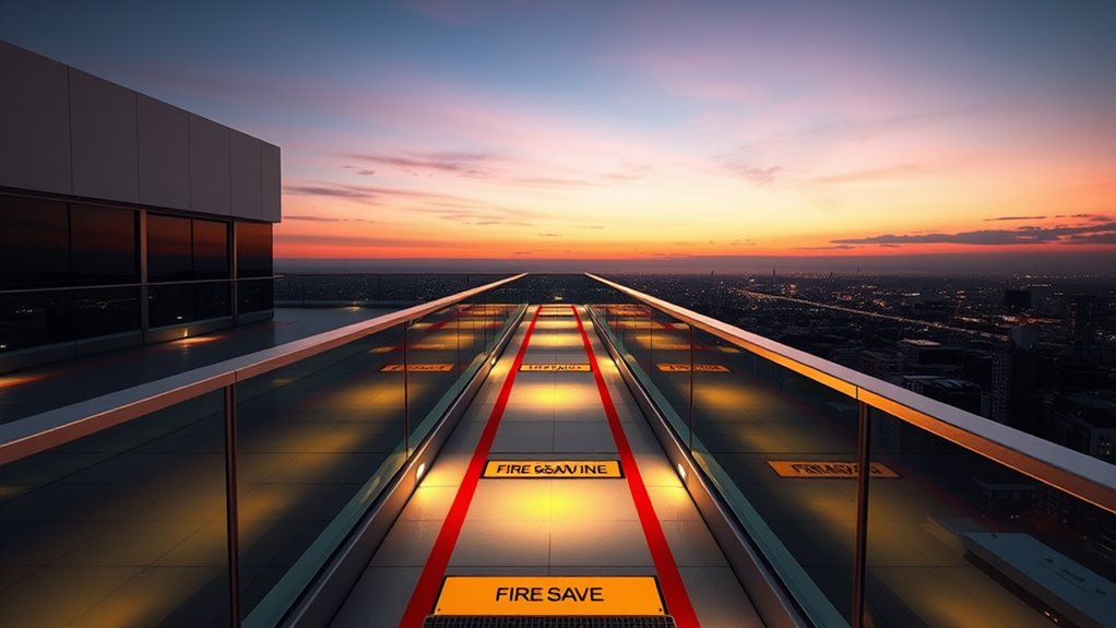 safe evacuation pathways maintenance