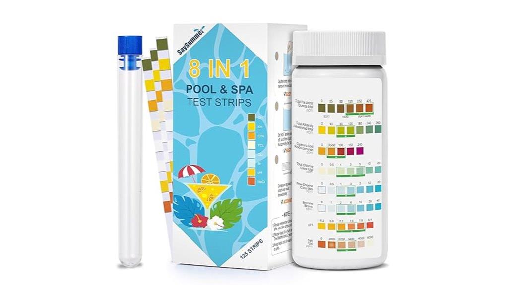 salt water pool test