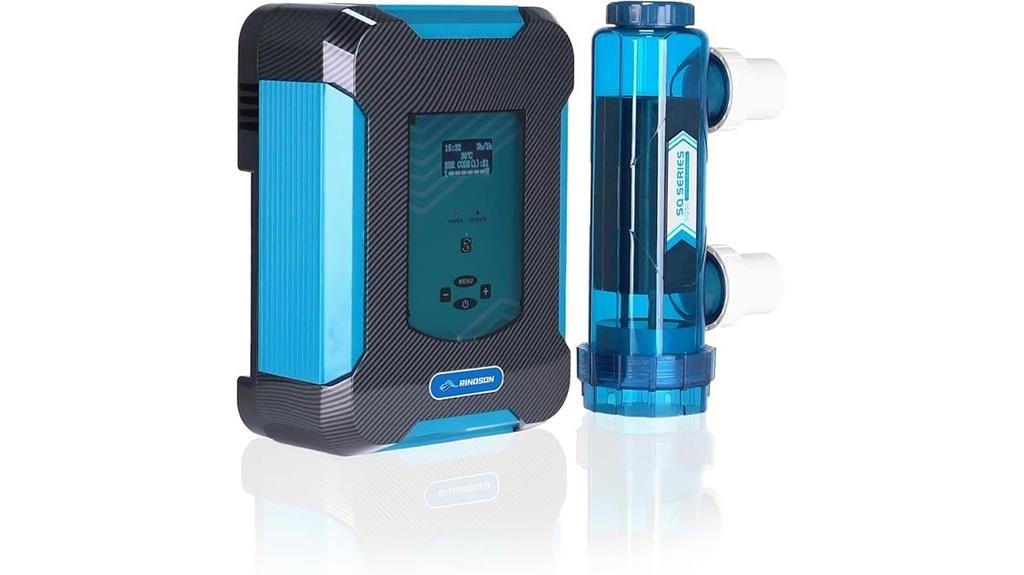 saltwater chlorinator with timer