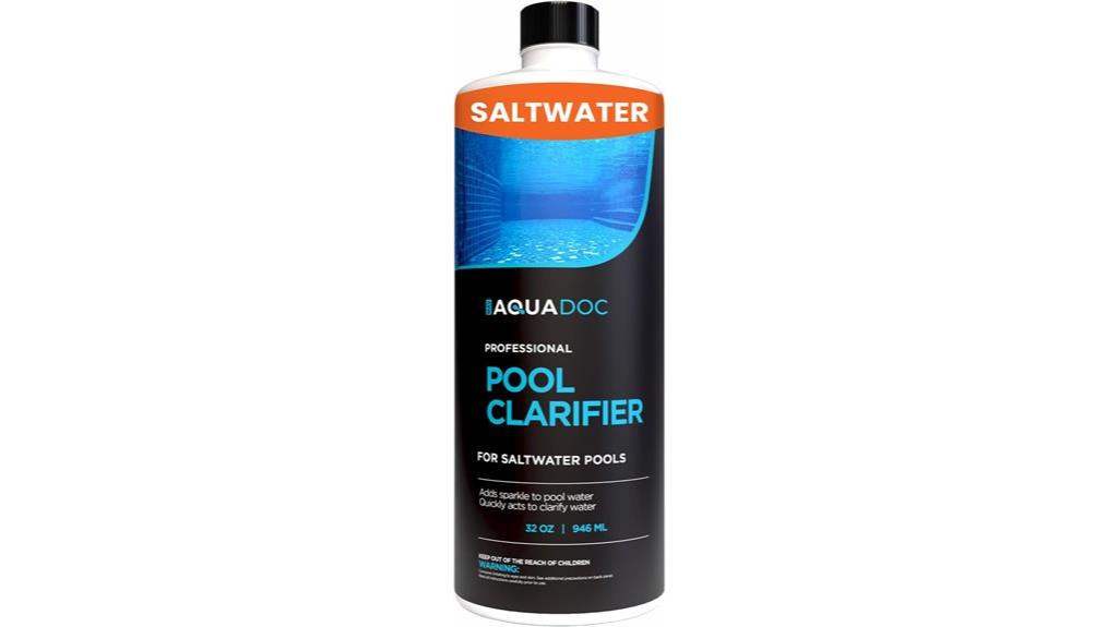 saltwater pool clarifier