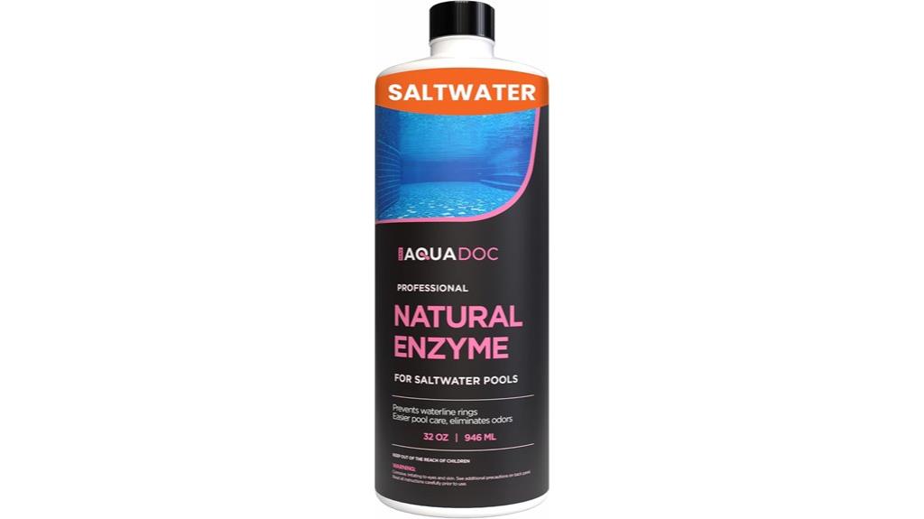 saltwater pool enzyme treatment