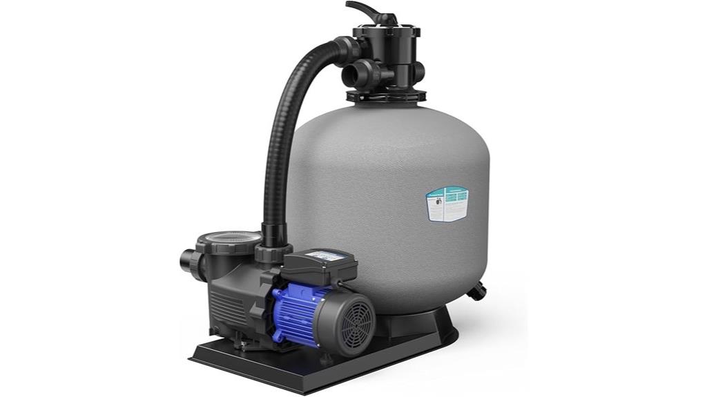sand filter pump with timer