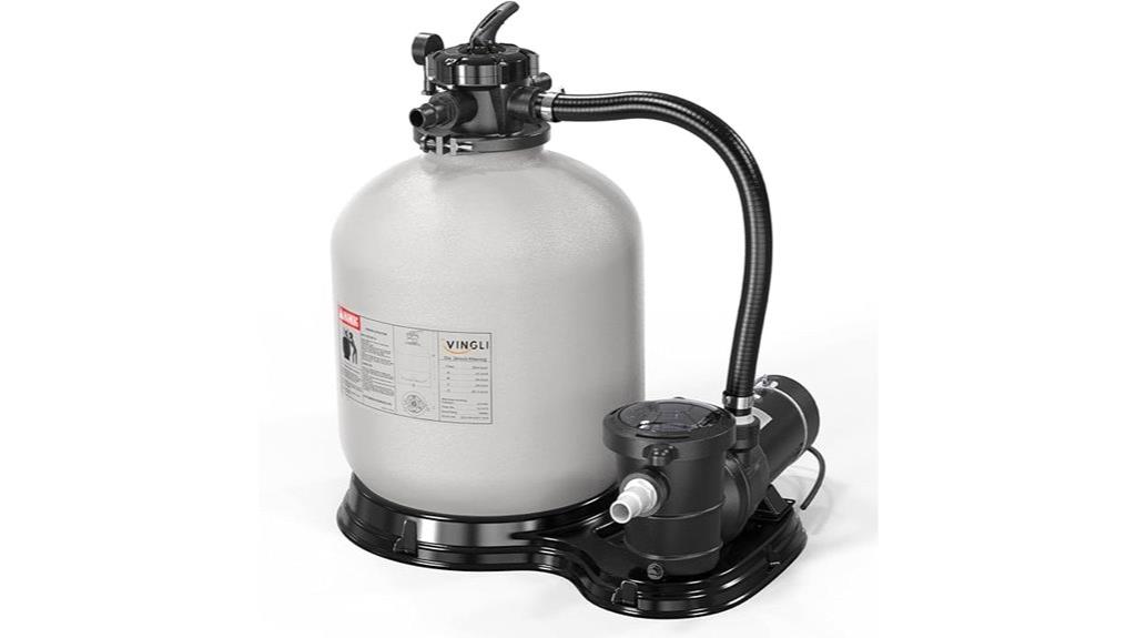 sand pool filter pump