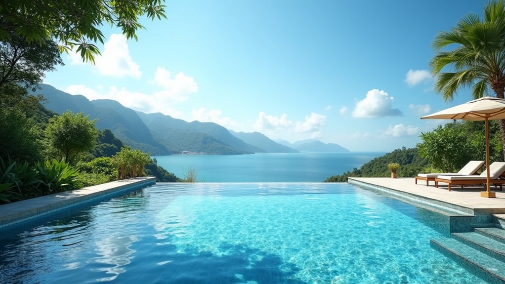 seamless spillover pool design