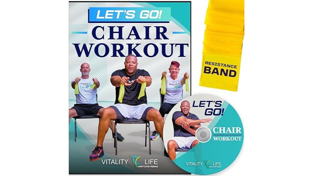 seated exercise dvd and band