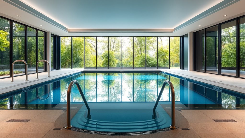 secure accessible pool environment