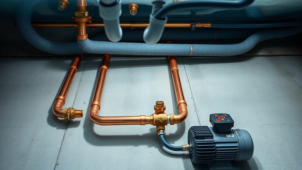 secure and optimize plumbing