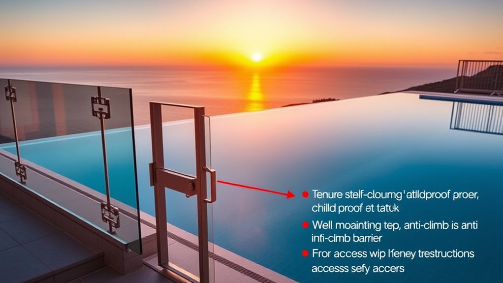 secure barriers prevent accidents