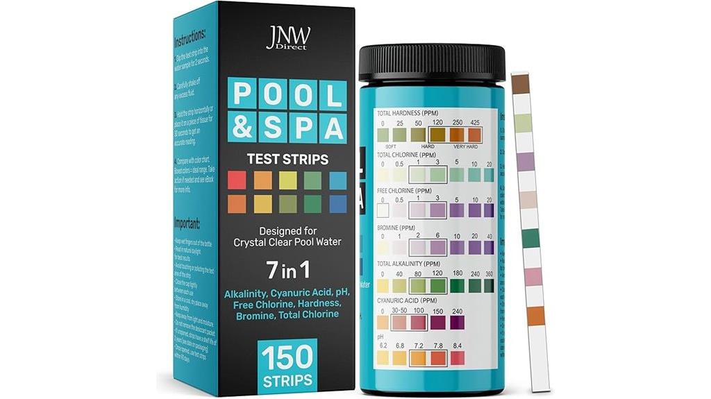 seven in one pool testing