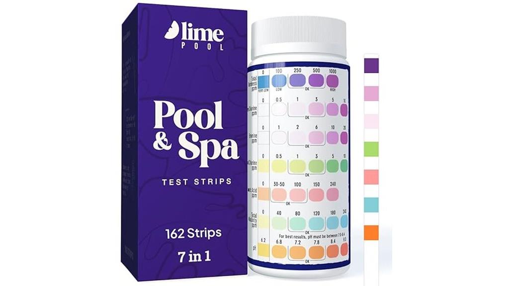seven in one water test strips