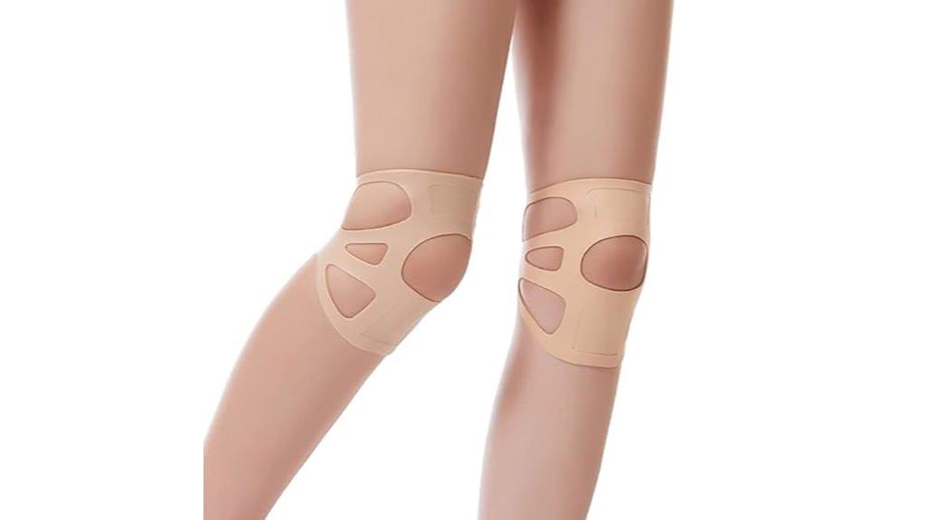 silicone knee pads pair