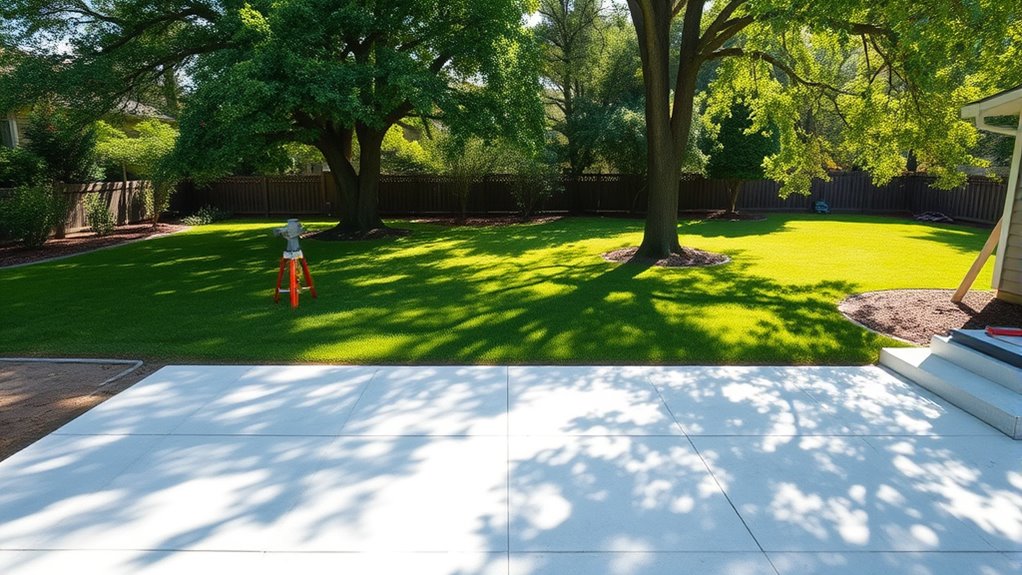 site evaluation and preparation