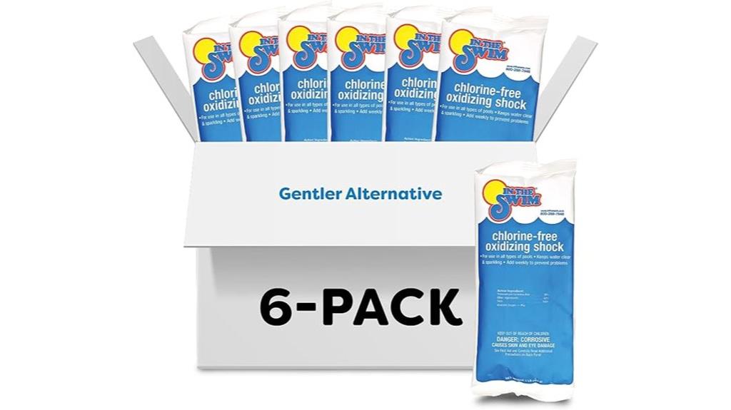 six bag chlorine free shock