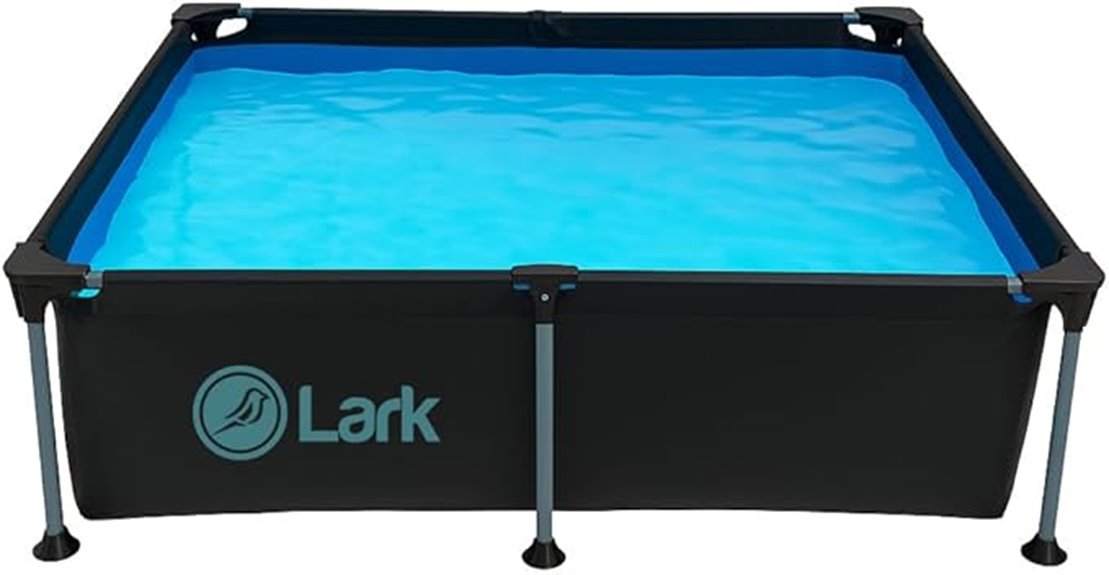 six foot metal pool